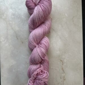 Variegated Pink Hibiscus Sock