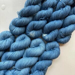 Twilight Indigo 4 Ply Sock Yarn - Naturally Dyed in West Virginia