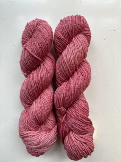 Variegated Pink Hibiscus Worsted