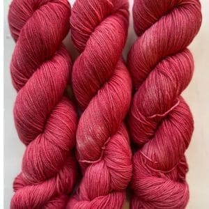 Variegated Red Rose Sock