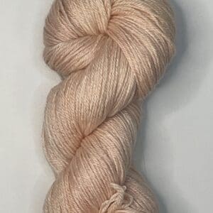 Light Peach Recycled Wool and Tencel