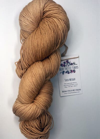 Variegated Light Barley Sock - Image 2