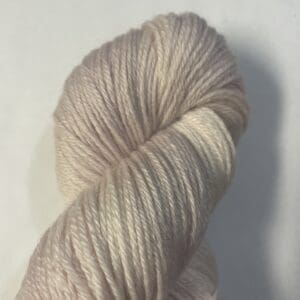 Variegated Strawberry Cream Recycled Wool  and Tencel Sock