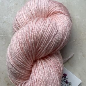 Variegated Dark Magnolia  Recycled Wool and Tencel Sock