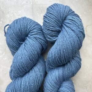 Twilight Indigo Aran Yarn - Naturally Dyed in West Virginia