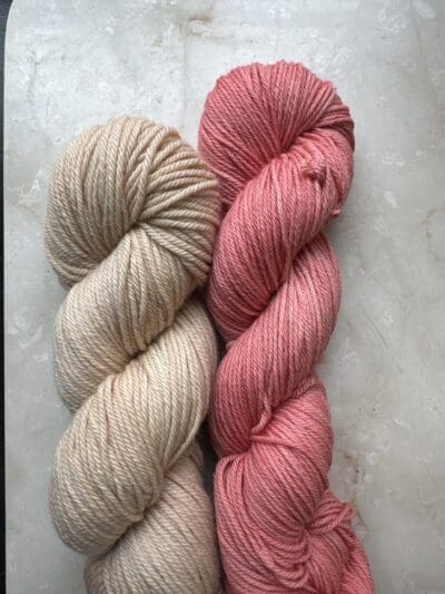 Variegated Dark Pink Worsted - Image 2