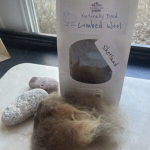 Brown Shetland Combed Locks