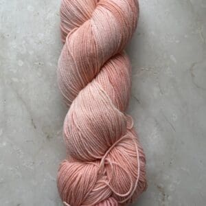 Variegated Dark Peach Sock
