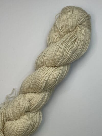 Cream 100% Shetland Fingering