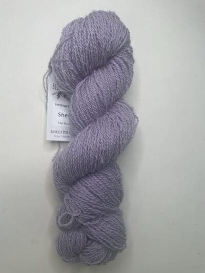 Light Lavender 100% Shetland Fingering - Image 3