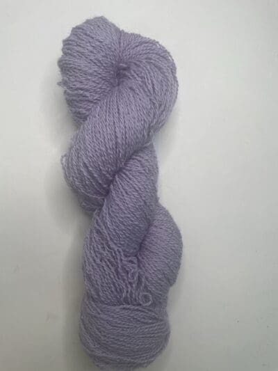 Light Lavender 100% Shetland Fingering - Image 2