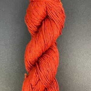 100% Belgian Linen Fingering Weight Yarn | Red