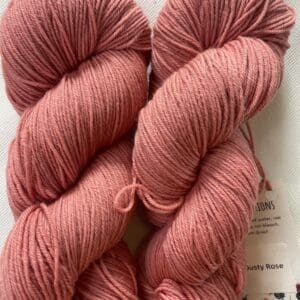 Dusty Rose Sock Naturally Dyed Yarn