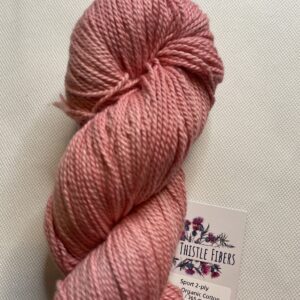 Pink Sport Naturally Dyed Yarn