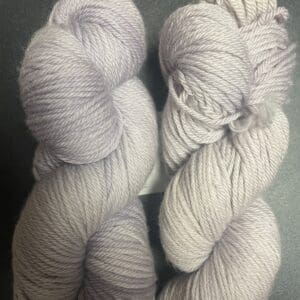 Purple Gray Sock Weight Naturally Dyed Yarn