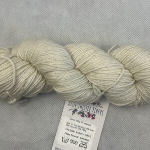 Mulberry Light Green Merino Yak Silk Sock Yarn | Naturally Dyed