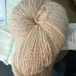 100% Shetland Wool Fingering Weight Yarn | Sunset Orange