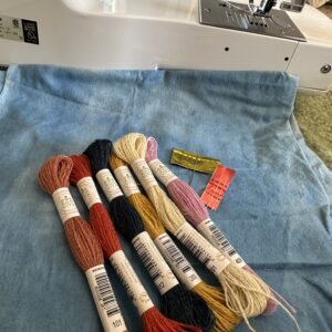 Naturally Dyed Cotton Visible Mending Kit